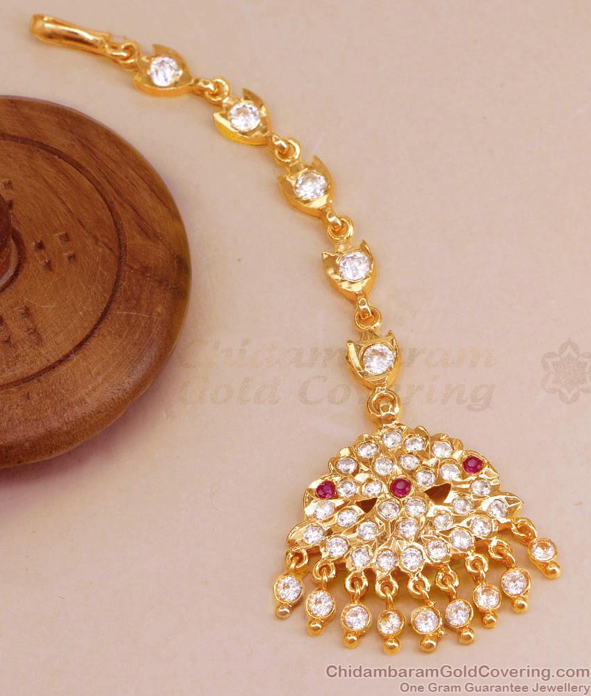 First Quality Impon Nethichutti Collection Bridal Jewelry NCHT309 First Quality Impon Nethichutti Collection Bridal Jewelry NCHT309