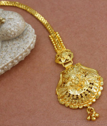 2 Gram Gold Nethichutti Forming Pattern Bridal Wear NCHT312 2 Gram Gold Nethichutti Forming Pattern Bridal Wear NCHT312