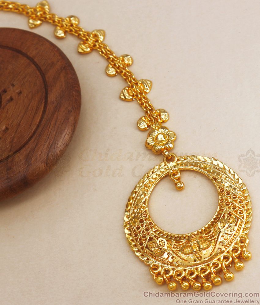 Beautiful Gold Plated Maang Tikka Collections Online Jewelry NCHT318