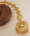 1 Gram Gold Big Maang Tikka Jewelry Collection Shop Online NCHT326