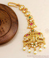 Bridal Gold Imitation Maang Tikka Collection Lord Ram Lakshman Sita Design NCHT332
