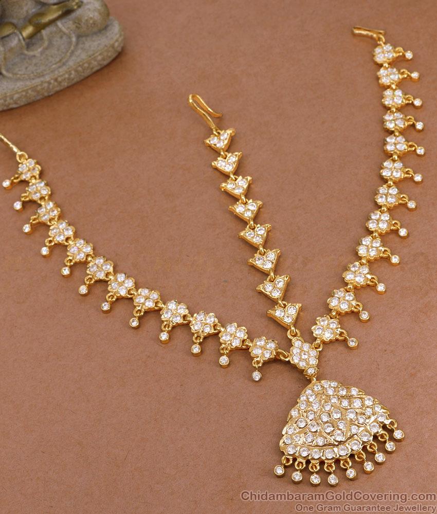 Original Panchaloga Grand Impon Jewelry Mang Tikka 3 line Pattern NCHT333