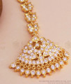 Long High Quality Real Gold Like Impon Nethichutti Designs NCHT354