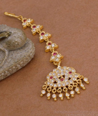 Womens Wedding Impon Panchaloha Maang Tikka With Price NCHT355