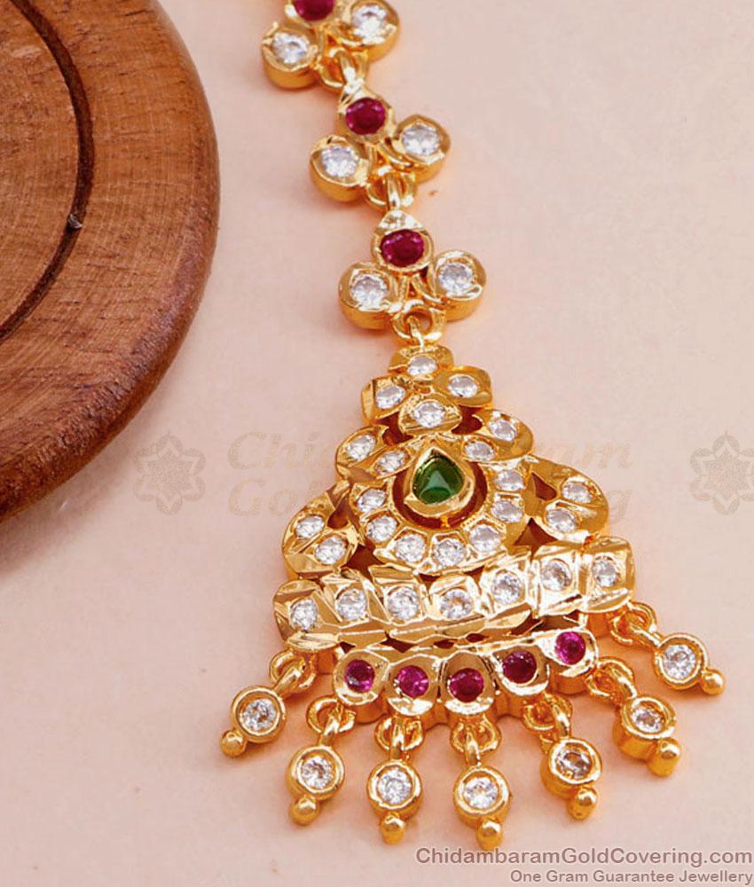 Buy South Indian Impon Panchaloha Nethichutti Designs Online NCHT399 Buy South Indian Impon Panchaloha Nethichutti Designs Online NCHT399