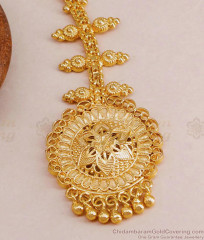 New Arrival 22Kt Maang Tikka Design For Women Wedding NCHT418 New Arrival 22Kt Maang Tikka Design For Women Wedding NCHT418