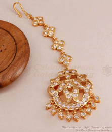 Attractive Original Impon Nethichutti Design With White Stone NCHT419