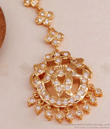 Attractive Original Impon Nethichutti Design With White Stone NCHT419