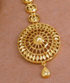 New Arrival Light Weight Gold Imitation Maang Tikka Designs NCHT425 New Arrival Light Weight Gold Imitation Maang Tikka Designs NCHT425
