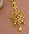 South Indian Bridal Jewelry Gold Tone Nethichutti Flower Design NCHT428 South Indian Bridal Jewelry Gold Tone Nethichutti Flower Design NCHT428