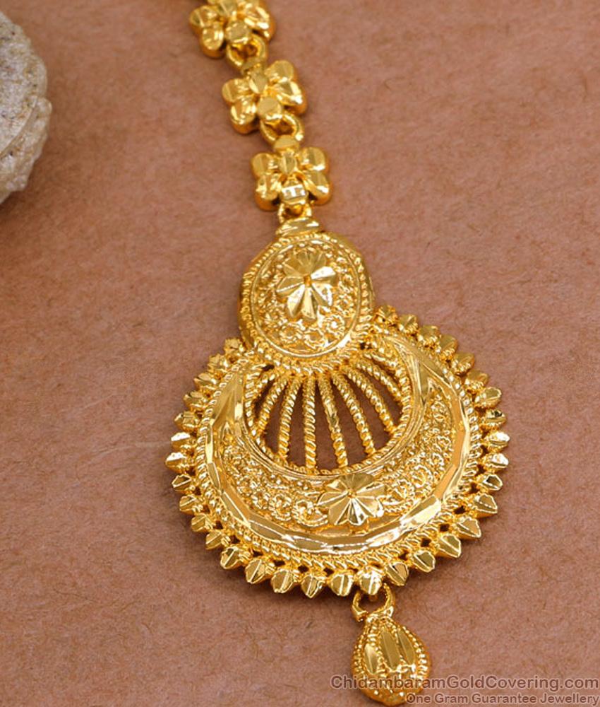 Buy Latest 1 Gram Gold Fancy Nethichutti Design For Marriage NCHT436 Buy Latest 1 Gram Gold Fancy Nethichutti Design For Marriage NCHT436