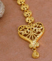 Stylish Plain Gold Plated Nethichutti Bridal Design Shop Online NCHT437