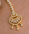 Buy White Ad Stone Party Wear Maang Tikka Collections Online NCHT439 Buy White Ad Stone Party Wear Maang Tikka Collections Online NCHT439