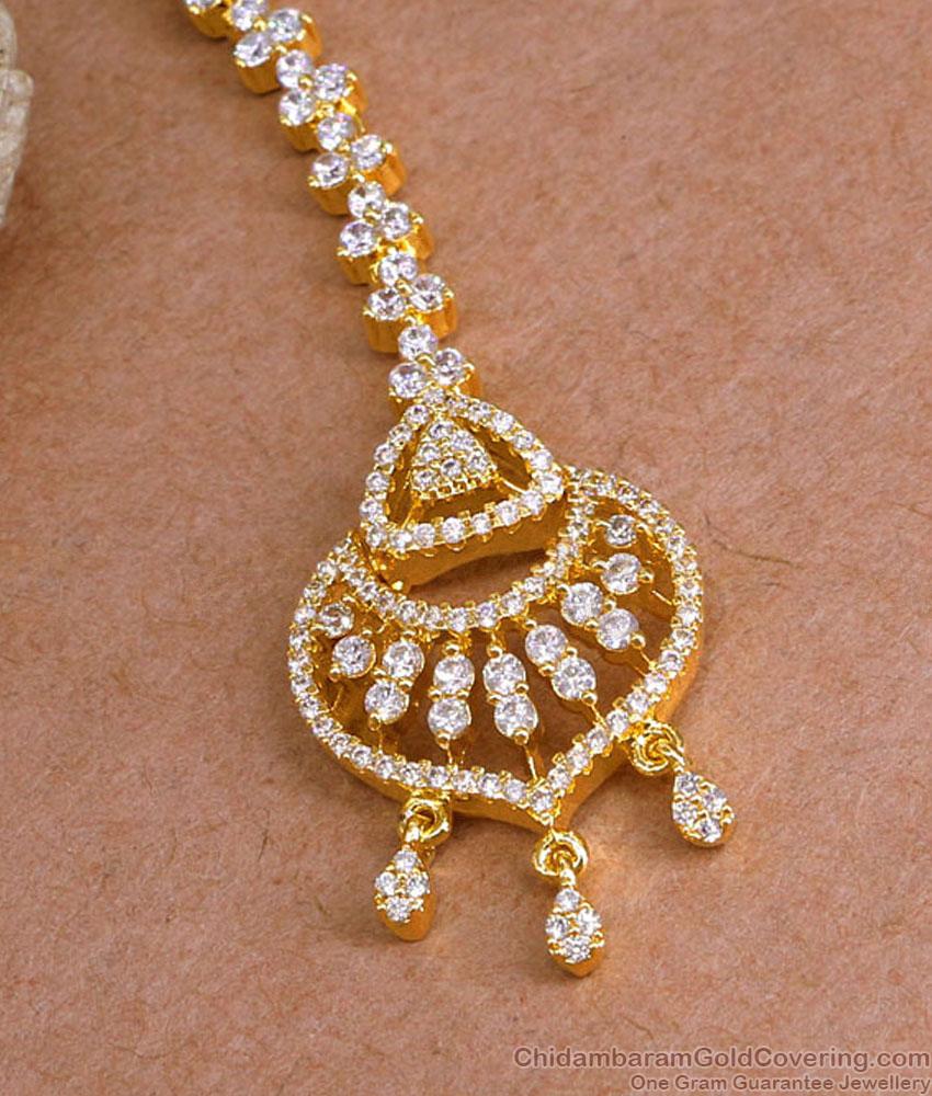 Buy White Ad Stone Party Wear Maang Tikka Collections Online NCHT439 Buy White Ad Stone Party Wear Maang Tikka Collections Online NCHT439