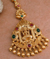 Traditional Lakshmi Design Antique Gold Maang Tikka Collections Online NCHT447 Traditional Lakshmi Design Antique Gold Maang Tikka Collections Online NCHT447