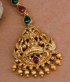 Premium Quality Nagas Temple Wear Nethichutti Design For Wedding NCHT448