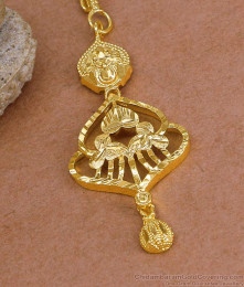 Buy One Gram Gold Short Maang Tikka Wedding Jewelry Online NCHT468