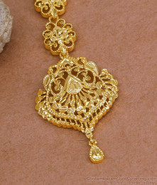 Plain Gold Imitation Light Weight Nethichutti Collections Shop Online NCHT470