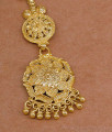 Beautiful One Gram Gold Floral Nethichutti Design For Women NCHT483 Beautiful One Gram Gold Floral Nethichutti Design For Women NCHT483