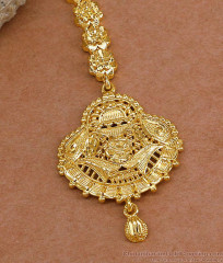 Latest Gold Imitation Bridal Maang Tikka Collections Online NCHT484