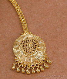 Beautiful Heart Design Gold Imitation Plain Nethichutti Online NCHT486 Beautiful Heart Design Gold Imitation Plain Nethichutti Online NCHT486
