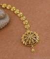 New Model Plain Gold Imitation Maang Tikka Bridal Jewelry NCHT492 New Model Plain Gold Imitation Maang Tikka Bridal Jewelry NCHT492