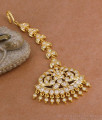 High Quality Impon Panchaloha Bridal Maang TIkka Online NCHT498 High Quality Impon Panchaloha Bridal Maang TIkka Online NCHT498