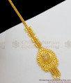 Real One Gram Gold Papadi Billa Bridal Wear Ornament Ladies Favorite Design NCHT94