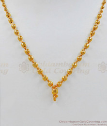 Ball Design Gold Plated Short Chain For Daily Wear CHNS1060 Ball Design Gold Plated Short Chain For Daily Wear CHNS1060