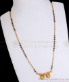 Traditional Single Line Mangalsutra Pendant Chain Gold Plated Jewelry SMDR2006