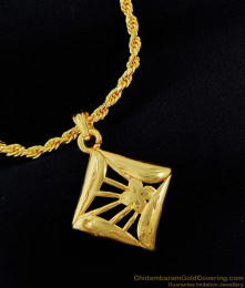 College Wear Daily Use Gold Tone Pendant for Girls SMDR202 College Wear Daily Use Gold Tone Pendant for Girls SMDR202