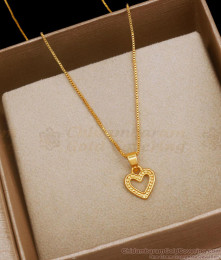 Small Gold Imitation Pendant Chain Heart Gift For Valentine SMDR2038 Small Gold Imitation Pendant Chain Heart Gift For Valentine SMDR2038