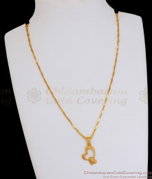 Buy Gold Plated Pendant Chain Double Heart Designs For Valentine SMDR2040 Buy Gold Plated Pendant Chain Double Heart Designs For Valentine SMDR2040
