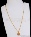 Spiral 1 Gram Gold Pendant Chain Cz Ruby Stone Design SMDR2046 Spiral 1 Gram Gold Pendant Chain Cz Ruby Stone Design SMDR2046
