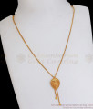One Gram Gold Pendant Chain Office Wear Collections SMDR2069