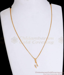 Unique 1 Gram Gold Pendant Chain Daily Wear Collections SMDR2093 Unique 1 Gram Gold Pendant Chain Daily Wear Collections SMDR2093