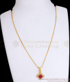 Latest Ruby White Ad Stone Gold Covering Small Dollar Chain Shop Online SMDR2103