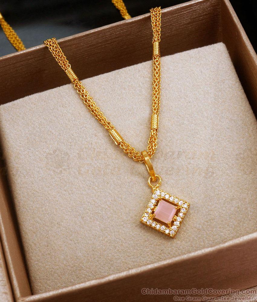 Unique Gold Tone Pendant Chain Rose Quartz Designs Shop Online SMDR2105 Unique Gold Tone Pendant Chain Rose Quartz Designs Shop Online SMDR2105