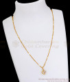 Light Weight Gold Plated Small Pendant Chain Shop Online SMDR2117