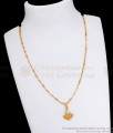 Regular Use Small 1 Gram Gold Pendant Chain Shop Online SMDR2120