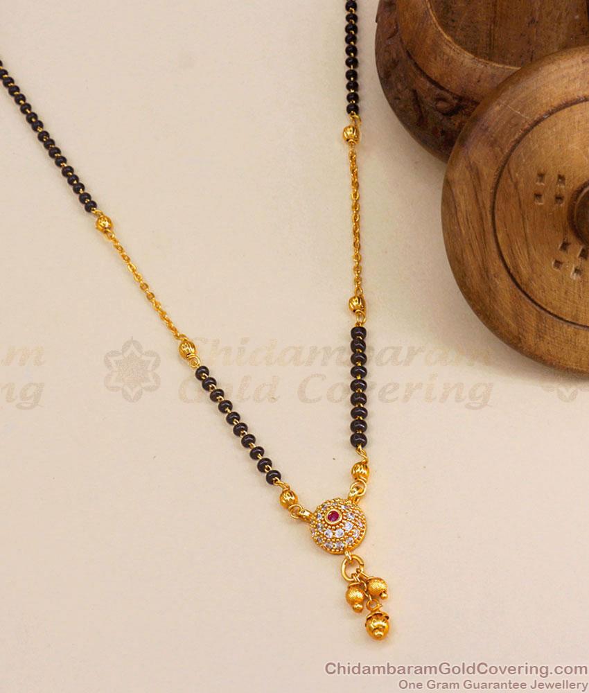 Light Weight Regular Use Gold Mangalsutra Pendant Chain Shop Online SMDR2123