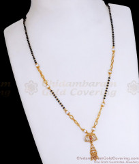 Black Beaded Gold Mangalsutra Modern Designs SMDR2139 Black Beaded Gold Mangalsutra Modern Designs SMDR2139