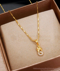 Stylish Light Weight Gold Pendant Chain Daily Use SMDR2165 Stylish Light Weight Gold Pendant Chain Daily Use SMDR2165