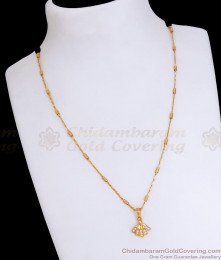 New Gold Plated Shell Pendant Chain Designs Regular Use SMDR2179