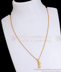 Gold Plated Fairy Pendant Chain Shop Online SMDR2187 Gold Plated Fairy Pendant Chain Shop Online SMDR2187