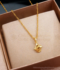 Daily Use Gold Imitation Locket Chain Designs SMDR2198 Daily Use Gold Imitation Locket Chain Designs SMDR2198