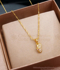 Ad Stone Half Butterfly Gold Pendant Chains SMDR2199 Ad Stone Half Butterfly Gold Pendant Chains SMDR2199
