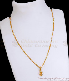 Latest Light Weight Gold Pendant Chain Designs SMDR2204 Latest Light Weight Gold Pendant Chain Designs SMDR2204