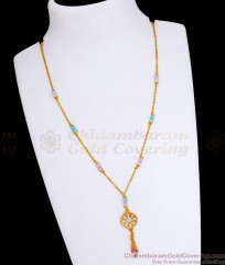 Stylish Gold Pendant Chain Italian Necklace SMDR2226 Stylish Gold Pendant Chain Italian Necklace SMDR2226