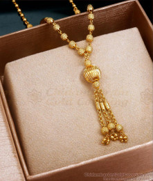 Traditional Gold Plated Pendant Short Mangalsutra Chain SMDR2241 Traditional Gold Plated Pendant Short Mangalsutra Chain SMDR2241